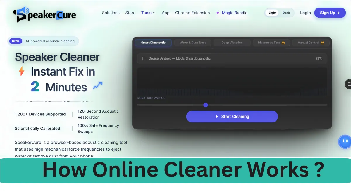 What Is an Online Speaker Cleaner and How Does It Work?